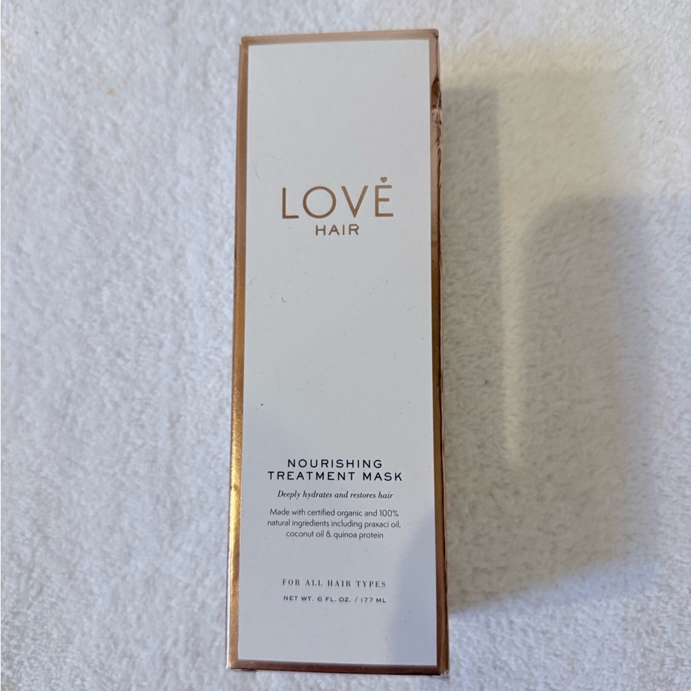 Love Hair Nourishing Treatment Mask - White and Gold